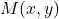 M(x, y)