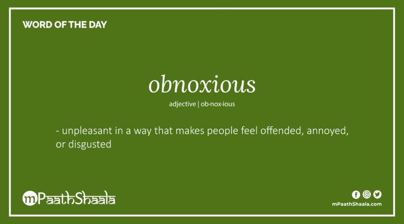 obnoxious-definition-of-obnoxious-mpaathshaala